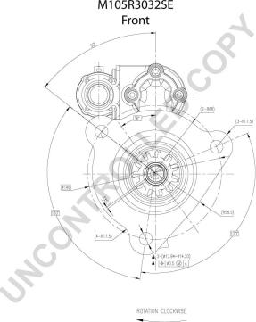 Prestolite Electric M105R3032SE - Starteris autodraugiem.lv