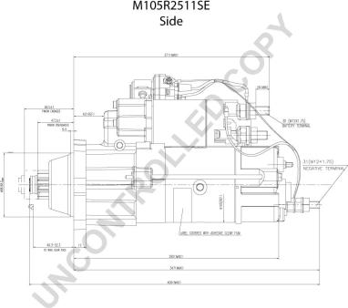 Prestolite Electric M105R2511SE - Starteris autodraugiem.lv