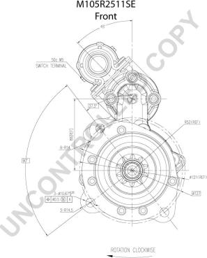 Prestolite Electric M105R2511SE - Starteris autodraugiem.lv