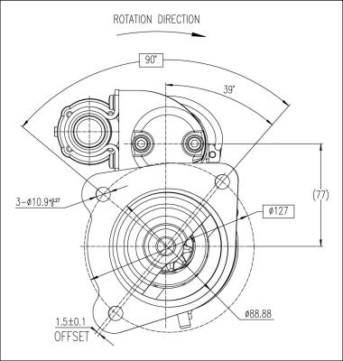 Prestolite Electric M100R2014SE - Starteris autodraugiem.lv