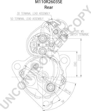 Prestolite Electric M110R2603SE - Starteris autodraugiem.lv