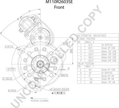 Prestolite Electric M110R2603SE - Starteris autodraugiem.lv