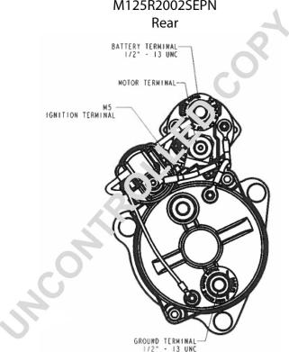 Prestolite Electric M125R2002SEPN - Starteris autodraugiem.lv