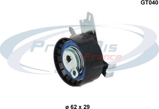 Procodis France GT040 - Spriegotājrullītis, Gāzu sadales mehānisma piedziņas siksna autodraugiem.lv