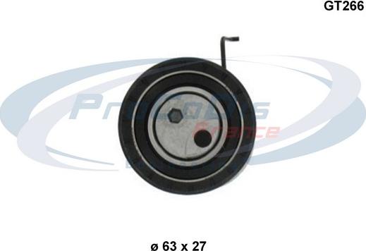 Procodis France GT266 - Spriegotājrullītis, Gāzu sadales mehānisma piedziņas siksna autodraugiem.lv