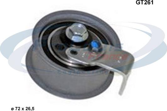 Procodis France GT261 - Spriegotājrullītis, Gāzu sadales mehānisma piedziņas siksna autodraugiem.lv