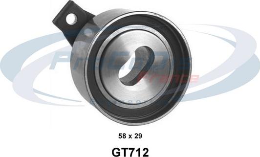Procodis France GT712 - Spriegotājrullītis, Gāzu sadales mehānisma piedziņas siksna autodraugiem.lv