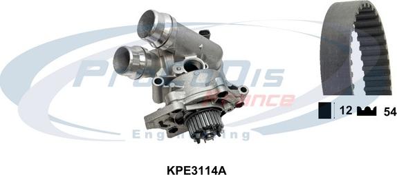 Procodis France KPE3114A - Ūdenssūknis + Zobsiksnas komplekts autodraugiem.lv