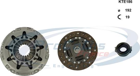 Procodis France KTE186 - Sajūga komplekts autodraugiem.lv