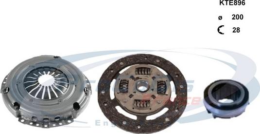 Procodis France KTE896 - Sajūga komplekts autodraugiem.lv