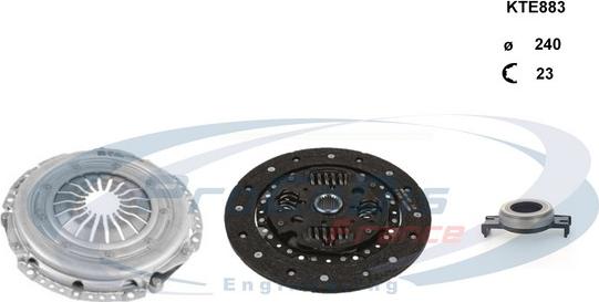 Procodis France KTE883 - Sajūga komplekts autodraugiem.lv