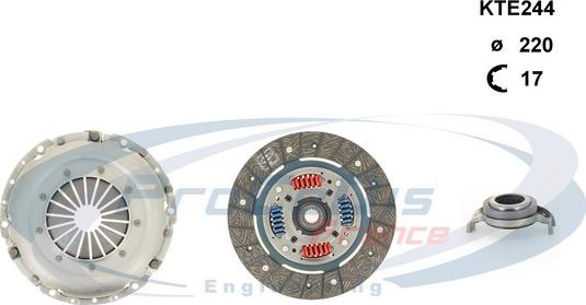 Procodis France KTE244 - Sajūga komplekts autodraugiem.lv
