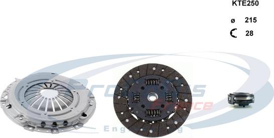 Procodis France KTE250 - Sajūga komplekts autodraugiem.lv