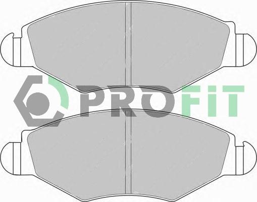 Profit 5000-1378 - Bremžu uzliku kompl., Disku bremzes autodraugiem.lv