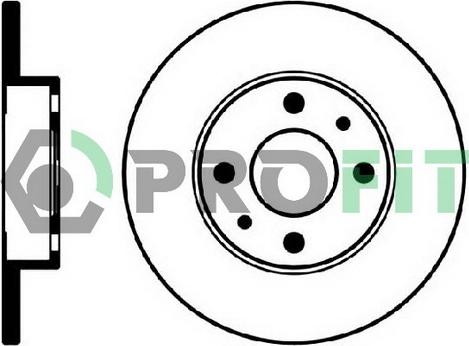 Profit 5010-0140 - Bremžu diski autodraugiem.lv