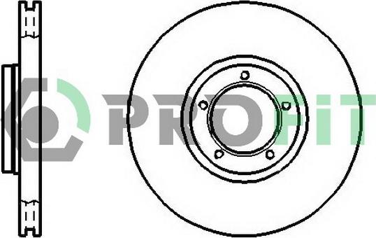 Profit 5010-0849 - Bremžu diski autodraugiem.lv
