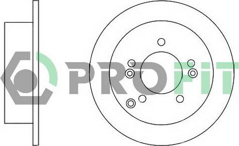 Profit 5010-1447 - Bremžu diski autodraugiem.lv