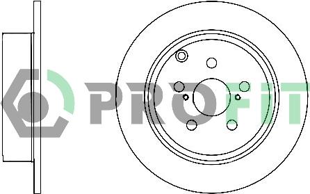 Profit 5010-1406 - Bremžu diski autodraugiem.lv