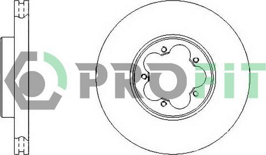 Profit 5010-1555 - Bremžu diski autodraugiem.lv