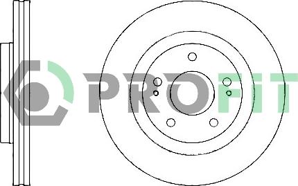 Profit 5010-1659 - Bremžu diski autodraugiem.lv