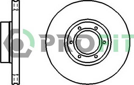 Profit 5010-1067 - Bremžu diski autodraugiem.lv