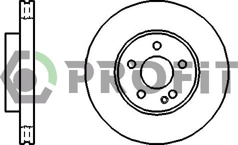 Profit 5010-1203 - Bremžu diski autodraugiem.lv
