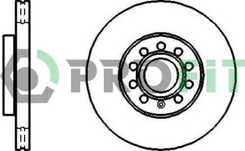 Profit 5010-1218 - Bremžu diski autodraugiem.lv
