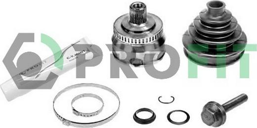 Profit 2710-1239 - Šarnīru komplekts, Piedziņas vārpsta autodraugiem.lv