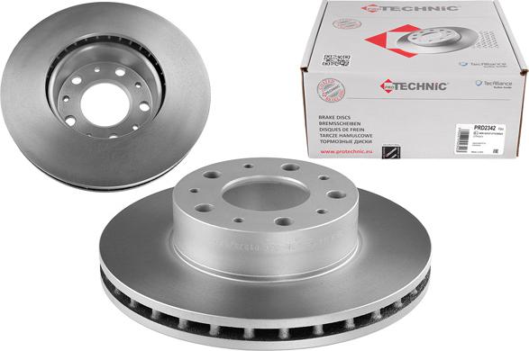 Protechnic PRD2342 - Bremžu diski autodraugiem.lv