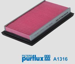 Purflux A1316 - Gaisa filtrs autodraugiem.lv