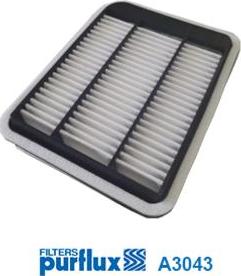 Purflux A3043 - Gaisa filtrs autodraugiem.lv