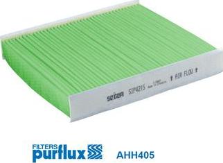 Purflux AHH405 - Filtrs, Salona telpas gaiss autodraugiem.lv