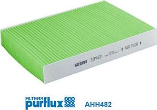 Purflux AHH482 - Filtrs, Salona telpas gaiss autodraugiem.lv