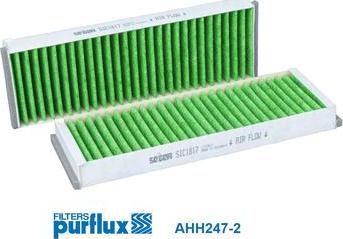 Purflux AHH247-2 - Filtrs, Salona telpas gaiss autodraugiem.lv