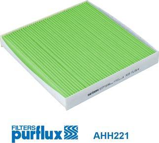 Purflux AHH221 - Filtrs, Salona telpas gaiss autodraugiem.lv