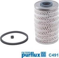 Purflux C491 - Degvielas filtrs autodraugiem.lv
