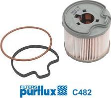 Purflux C482 - Degvielas filtrs autodraugiem.lv