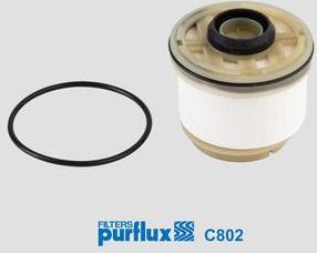 Purflux C802 - Degvielas filtrs autodraugiem.lv