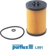 Purflux L991 - Eļļas filtrs autodraugiem.lv
