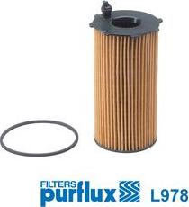 Purflux L978 - Eļļas filtrs autodraugiem.lv