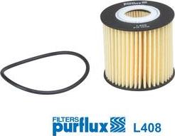 Purflux L408 - Eļļas filtrs autodraugiem.lv