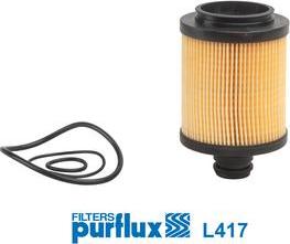 Purflux L417 - Eļļas filtrs autodraugiem.lv