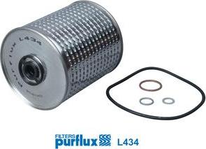 Purflux L434 - Eļļas filtrs autodraugiem.lv