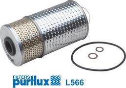 Purflux L566 - Eļļas filtrs autodraugiem.lv