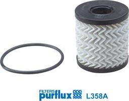 Purflux L358A - Eļļas filtrs autodraugiem.lv