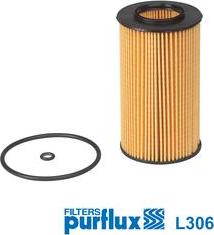 Purflux L306 - Eļļas filtrs autodraugiem.lv