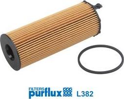 Purflux L382 - Eļļas filtrs autodraugiem.lv