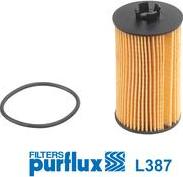 Purflux L387 - Eļļas filtrs autodraugiem.lv