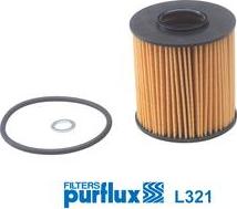 Purflux L321 - Eļļas filtrs autodraugiem.lv