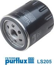 Purflux LS205 - Eļļas filtrs autodraugiem.lv